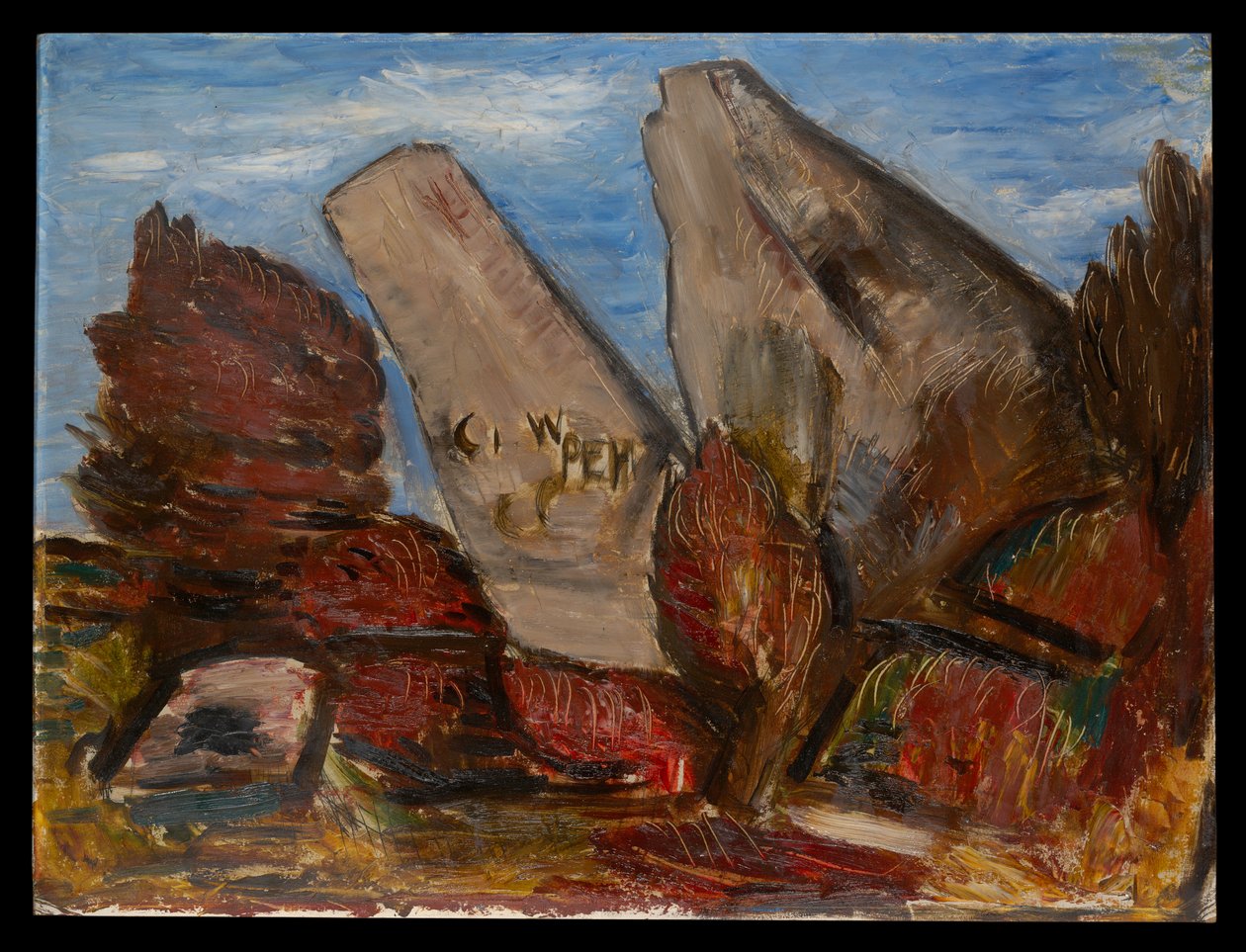 Hval av Marsden Hartley