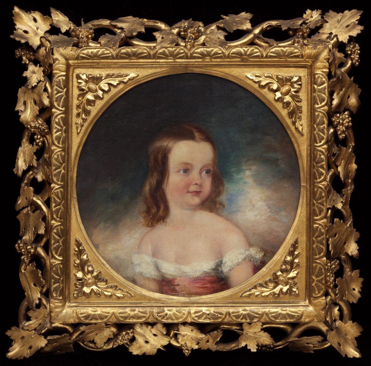 Helen Mary Dickinson (to år gammel) av Marshall Claxton
