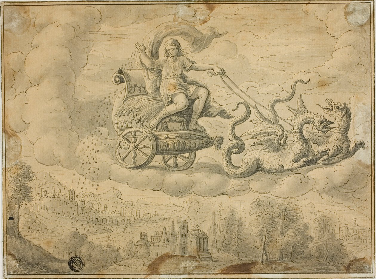 Triptolemus av Marten de Vos