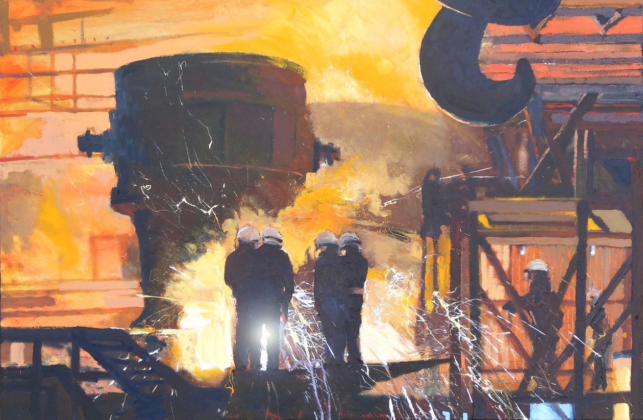 Stålverk, 2015 av Martin Decent