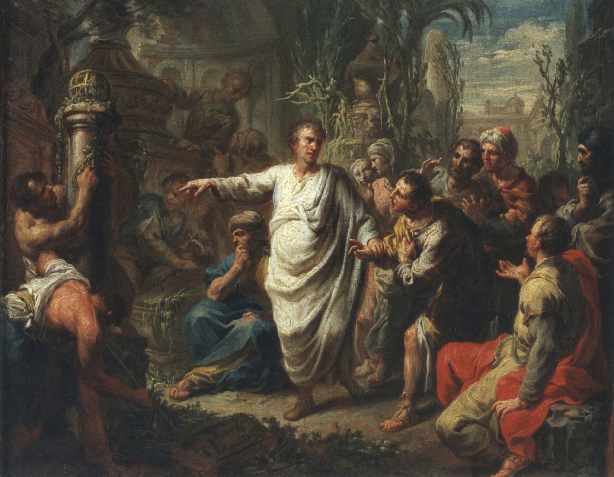 Cicero oppdaget graven til Archimedes av Martin Knoller