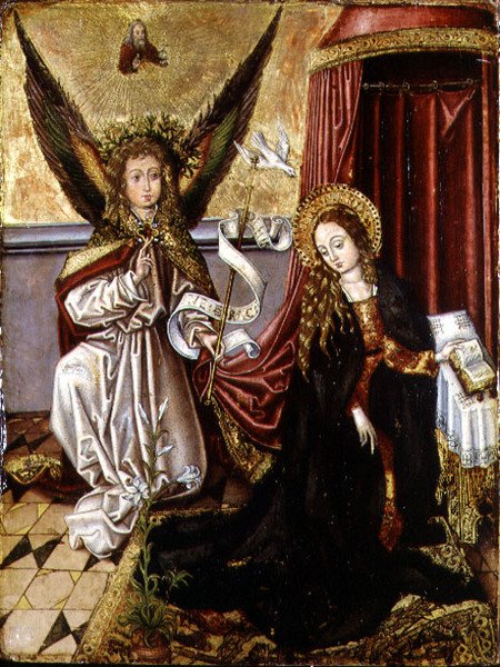 Kunngjøringen av Martin (follower of) Schongauer