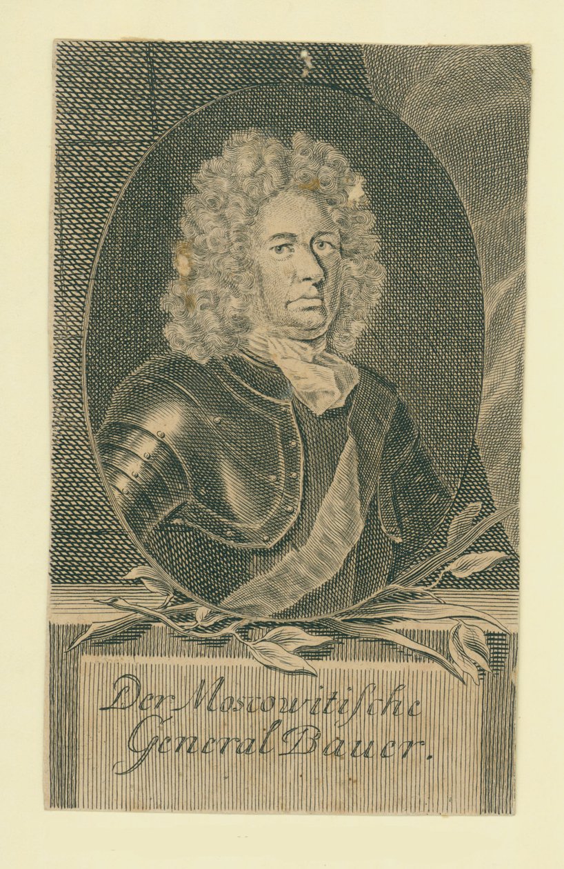 Christian Felix Bauer 1667-1717 av Martin Bernigeroth