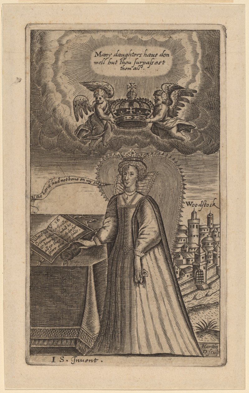 dronning Elizabeth av Martin Droeshout