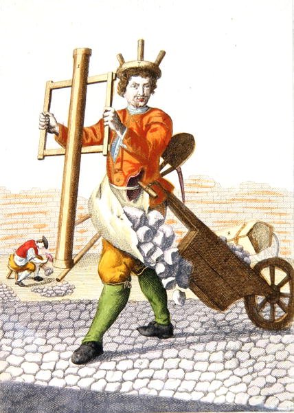 En utlegger (fargelitho) av Martin Engelbrecht