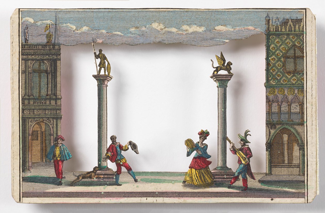 Karnevalet i Venezia av Martin Engelbrecht
