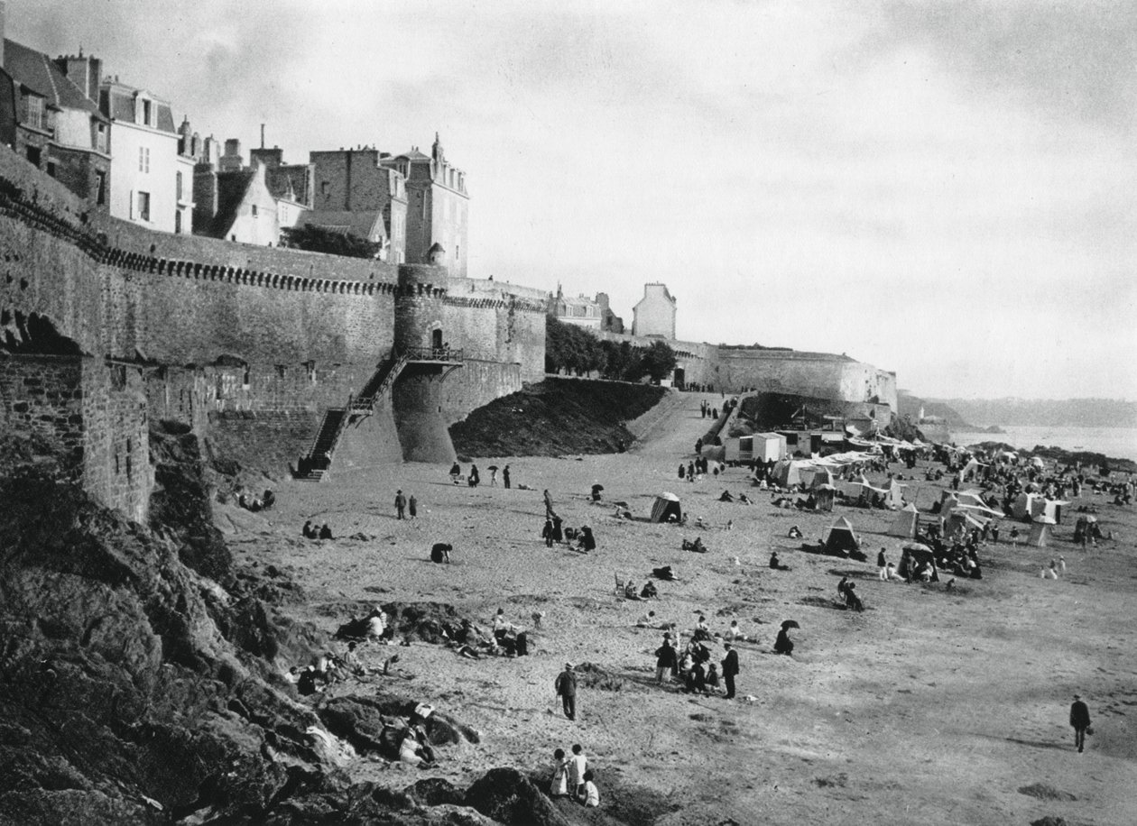 Saint-Malo, Frankrike, Bretagne, 1937 av Martin Hurlimann