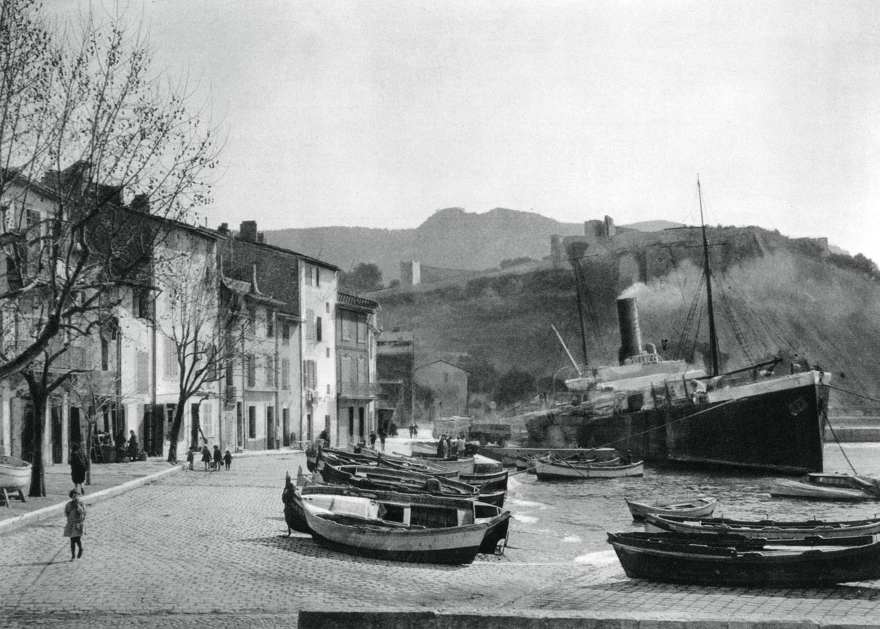 Cassis havn, Frankrike, 1937. av Martin Hurlimann