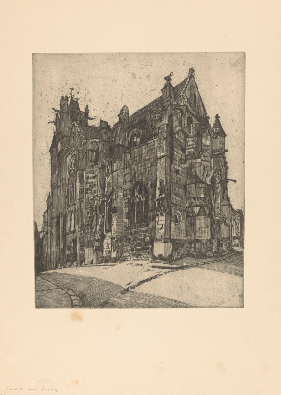 Vår Frue av Moret-sur-Loing av Martin Monnickendam