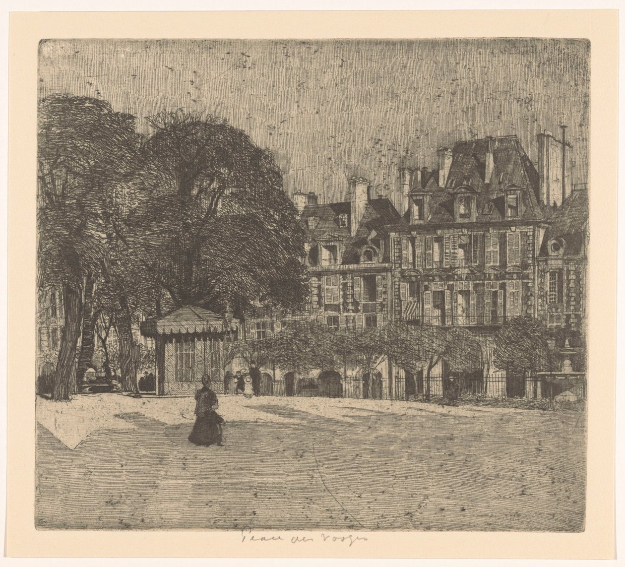 Place des Vosges i Paris av Martin Monnickendam