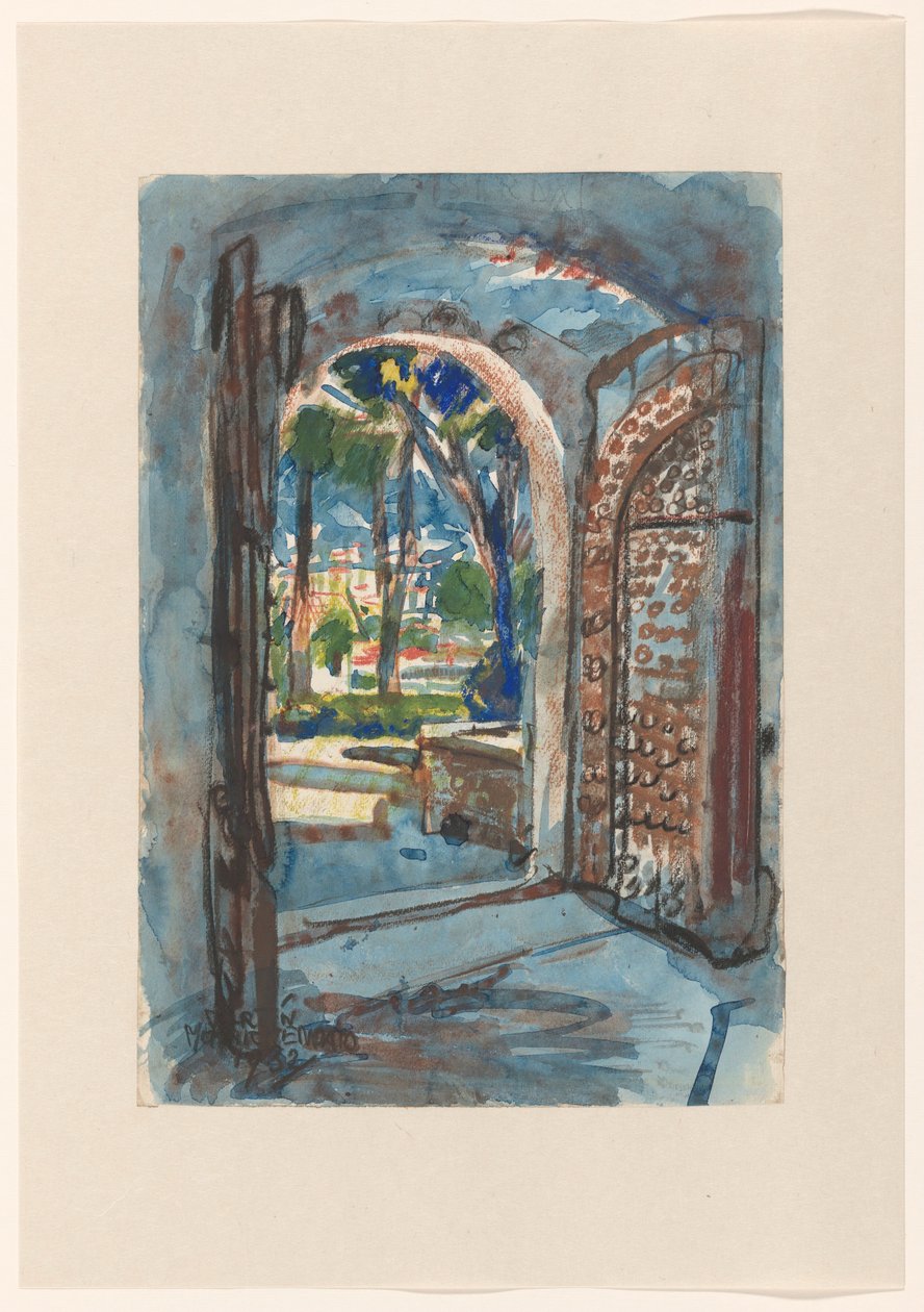 Port i S. Miniato av Martin Monnickendam