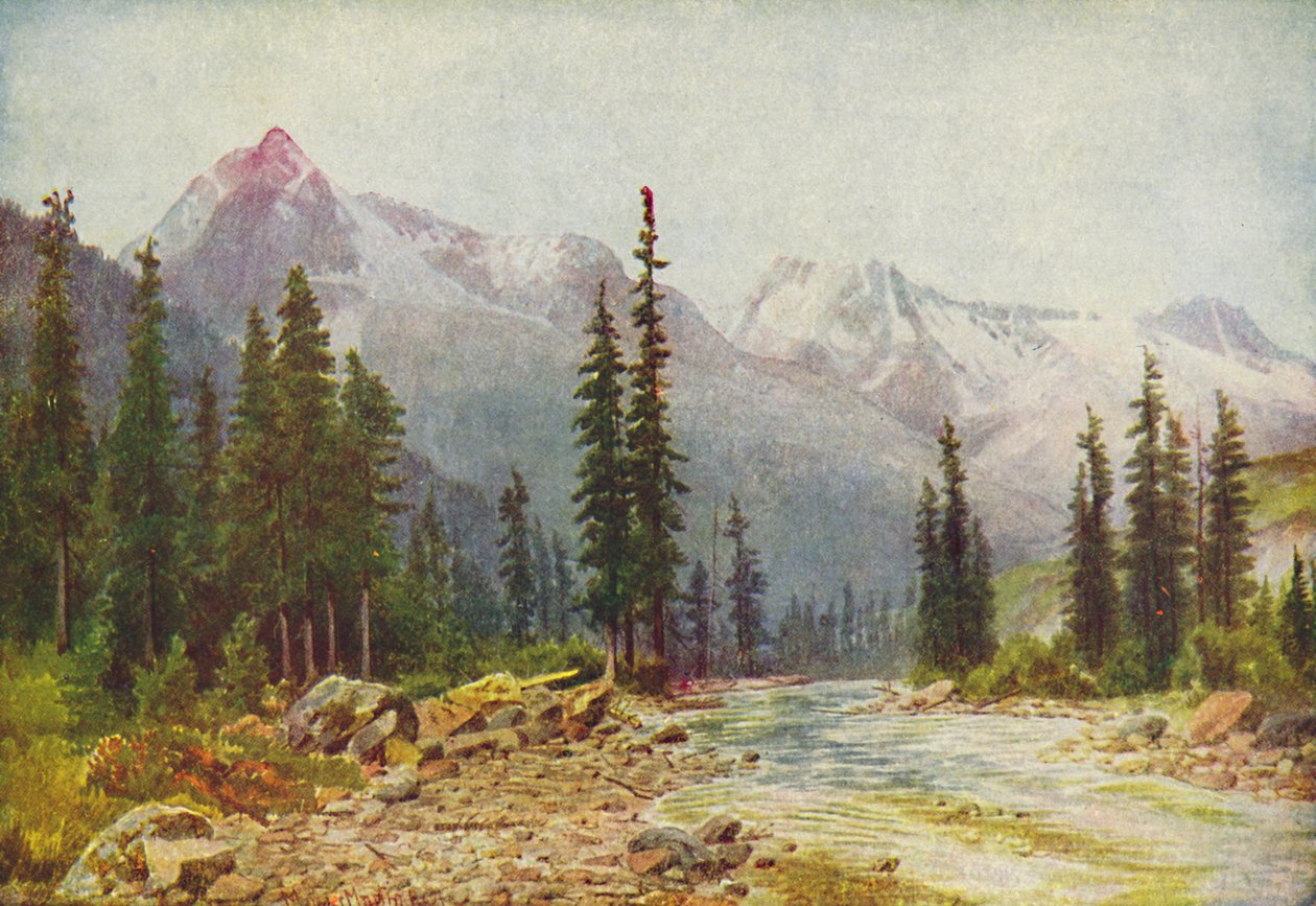 Rocky Mountains, 1916 av Thomas Mower Martin