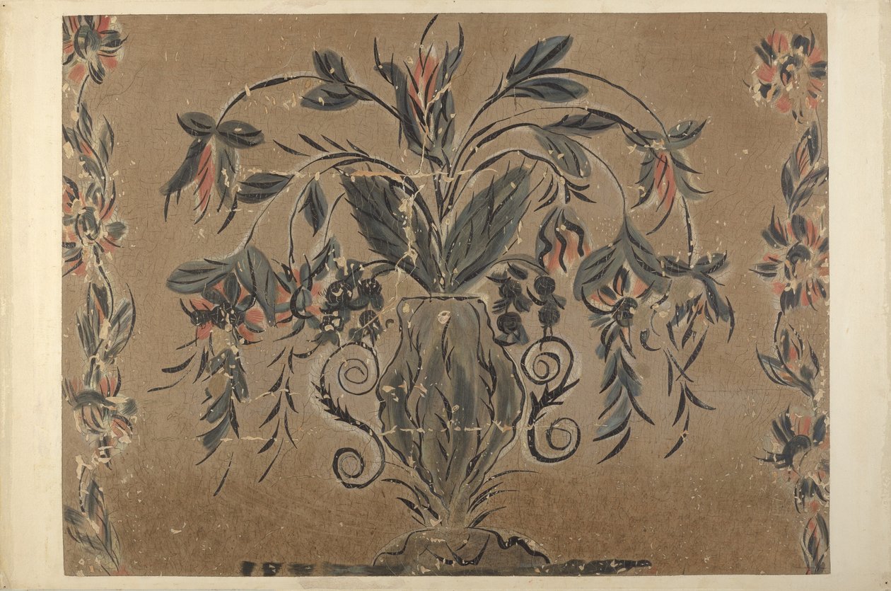 Veggmaleri, ca. 1939. av Martin Partyka