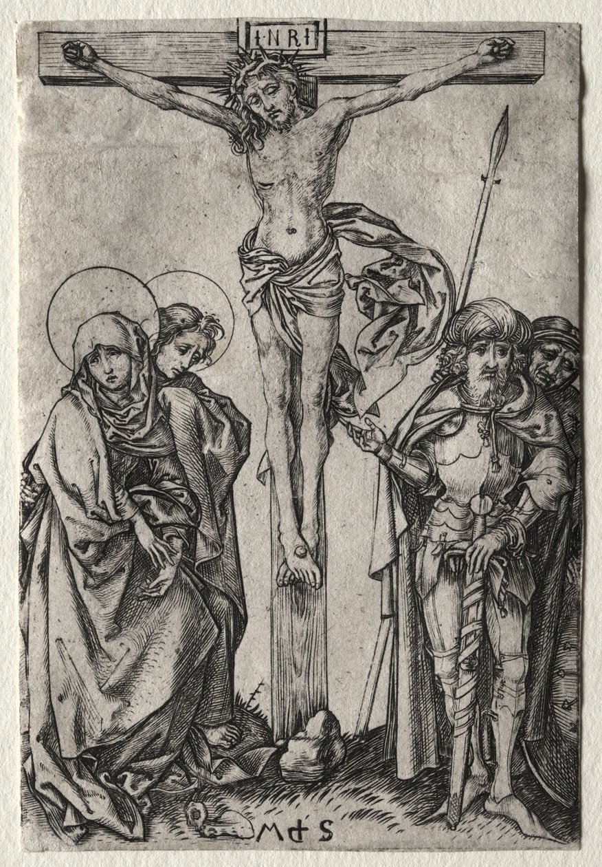 Kristus på korset. av Martin Schongauer