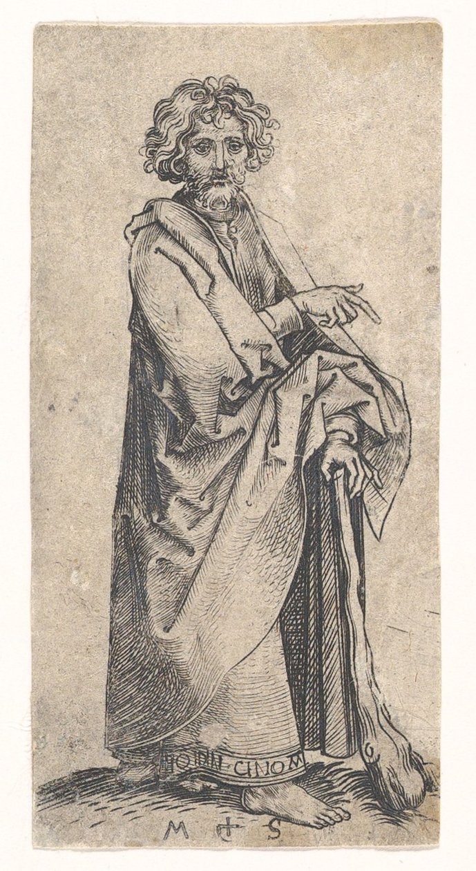 St. Jakob den mindre, ca. 1435-1491. av Martin Schongauer