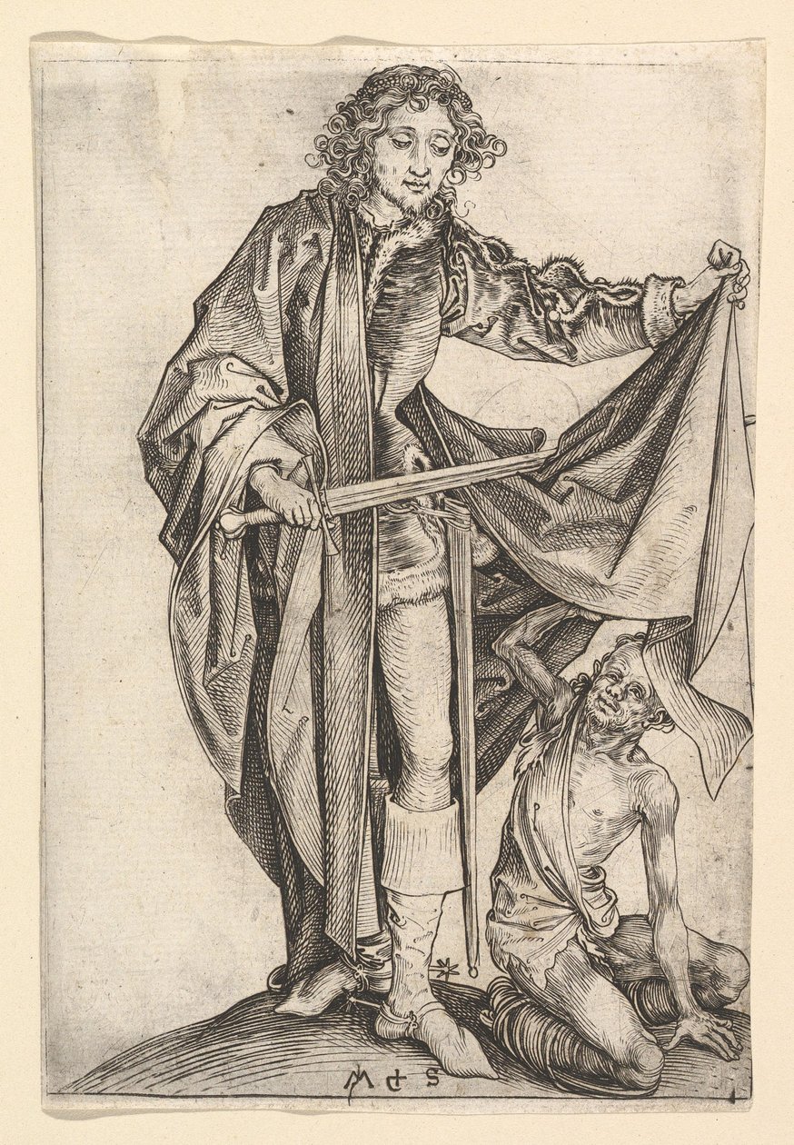 St. Martin, ca. 1435-1491. av Martin Schongauer