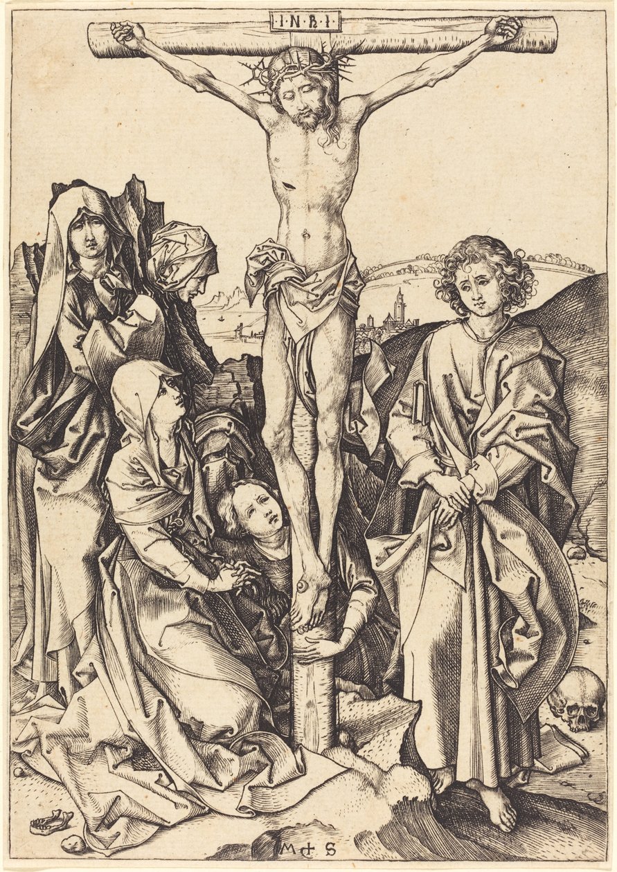 Korsfestelsen av Martin Schongauer