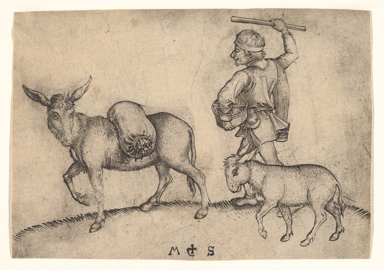 The Miller, ca. 1435-1491. av Martin Schongauer
