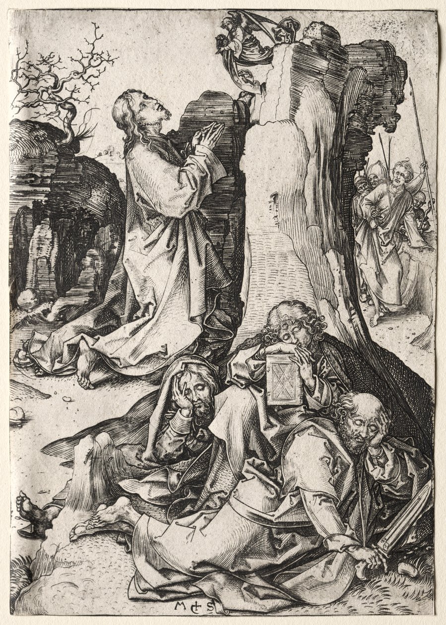 The Passion: The Agony in the Garden av Martin Schongauer