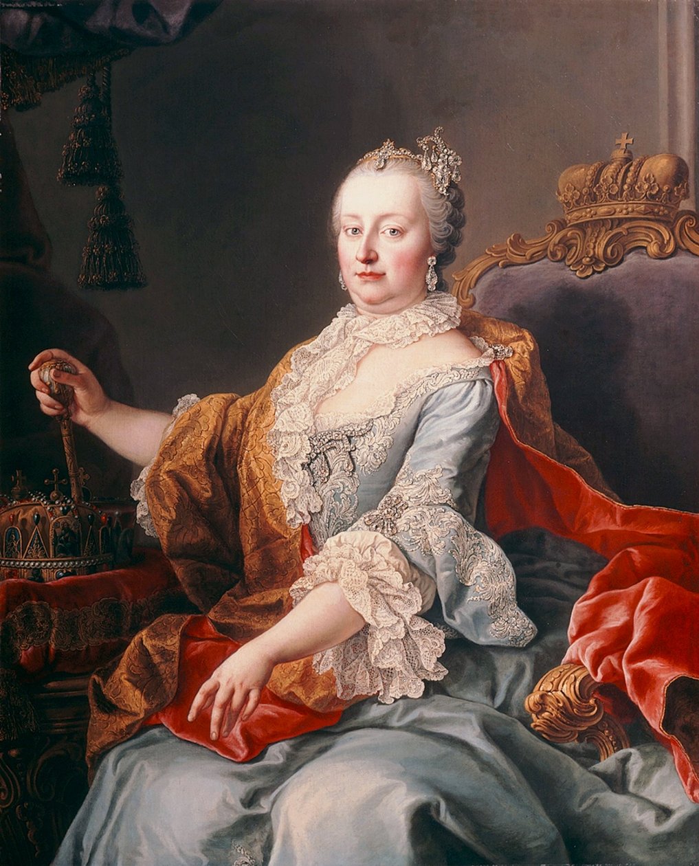 Maria Theresia fra Østerrike av Martin van Meytens
