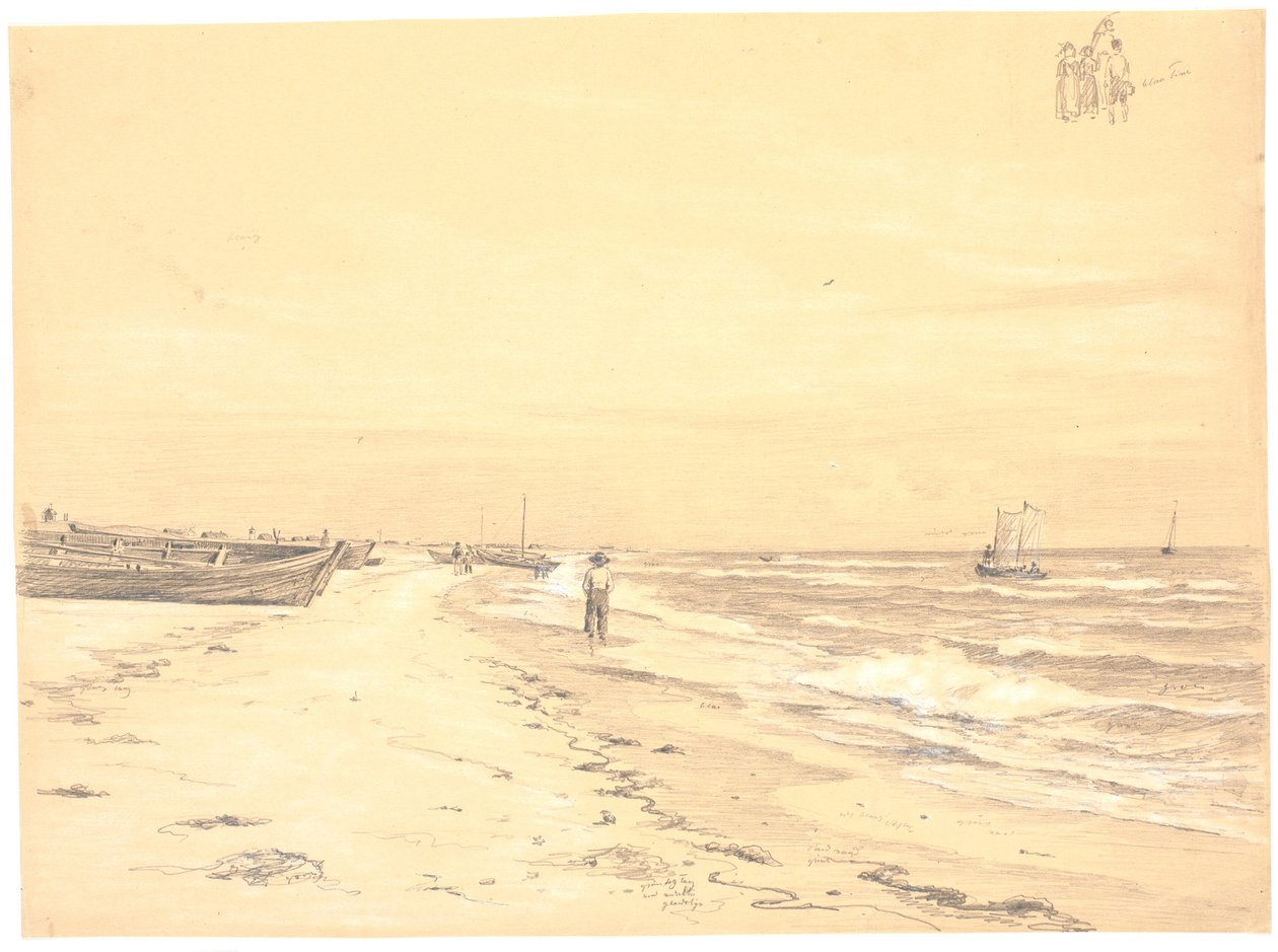 Del av Sønderstrand, Skagen av Martinus Rørbye