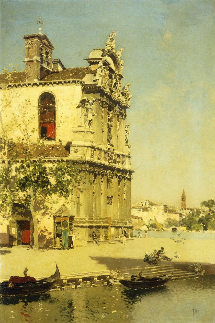 Utsikt over Venezia, av Martín Rico y Ortega
