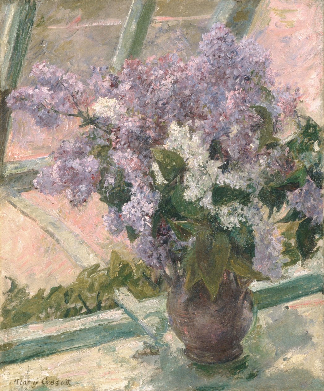 Syriner i et vindu av Mary Cassatt