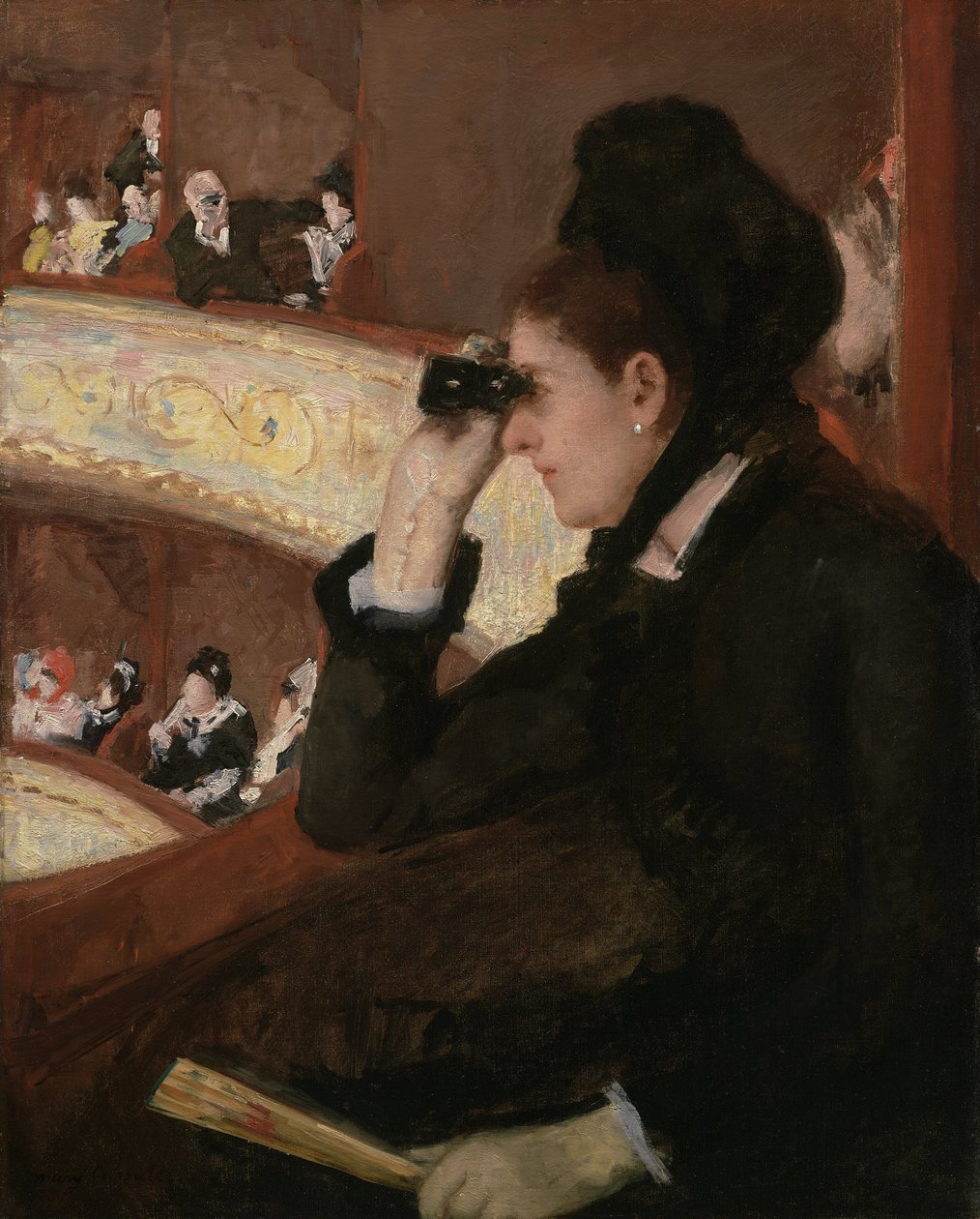 I Loge av Mary Cassatt