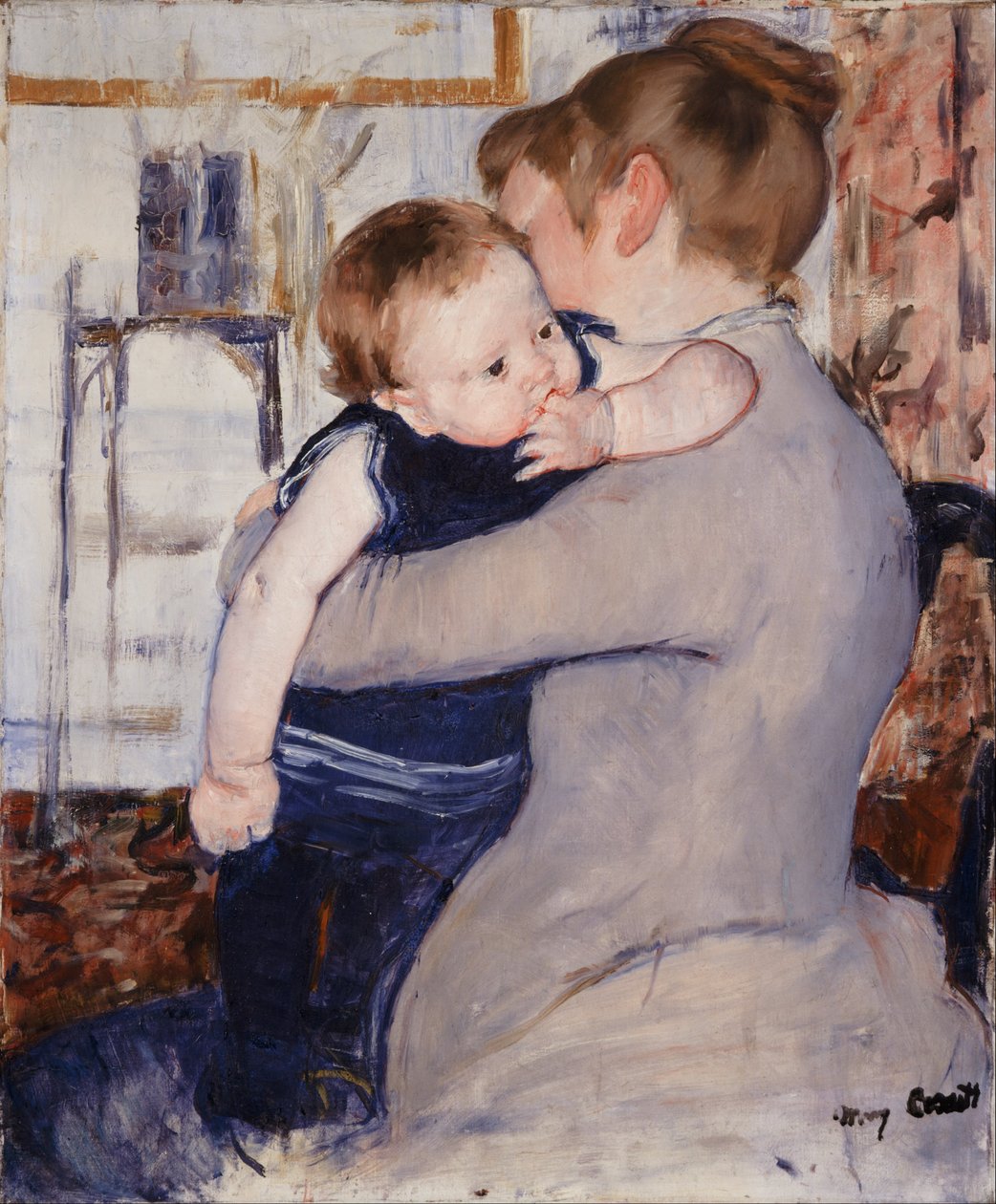 Mor og barn av Mary Cassatt