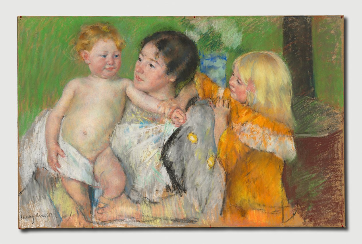Etter badet av Mary Cassatt