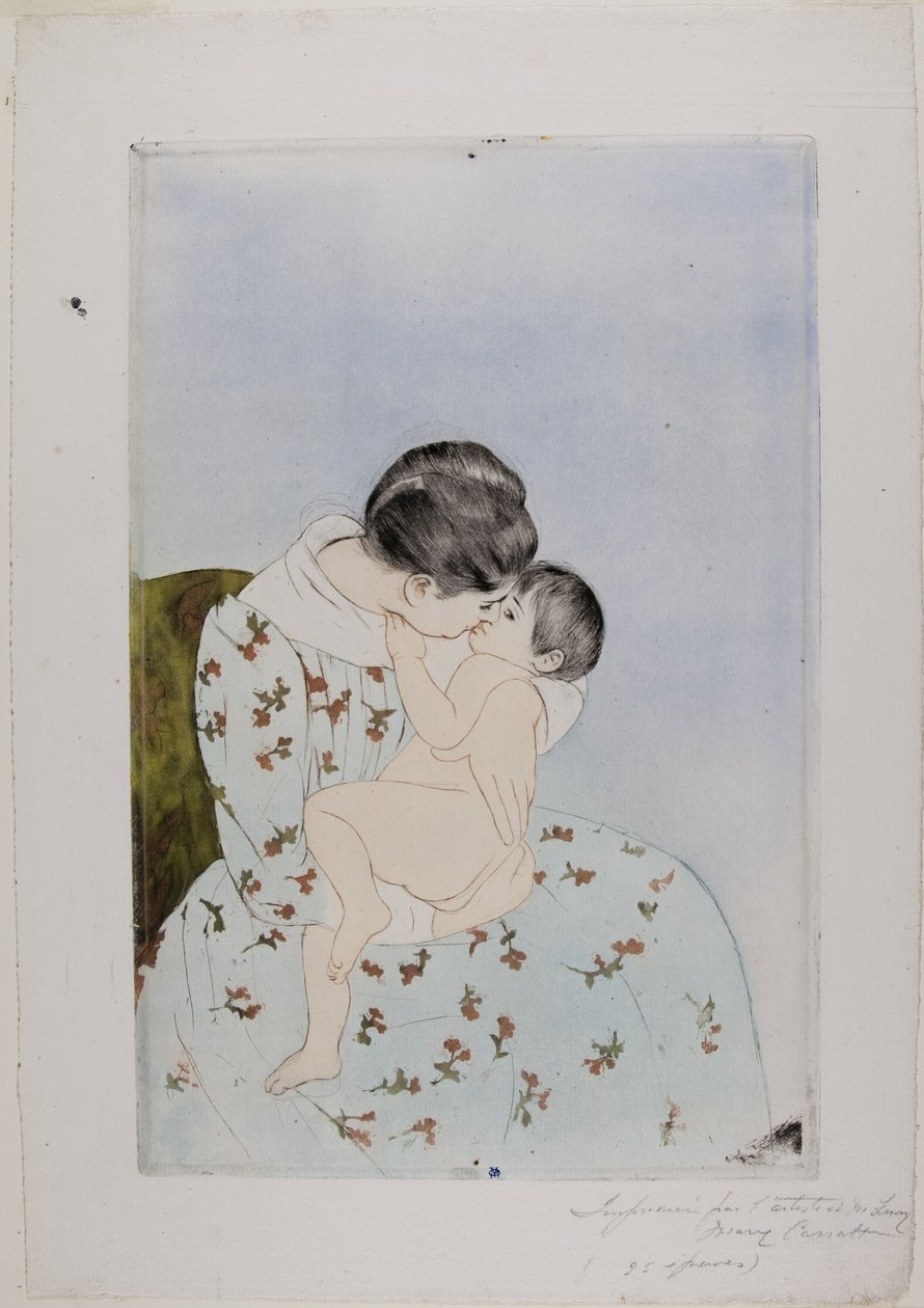Etter badet av Mary Cassatt