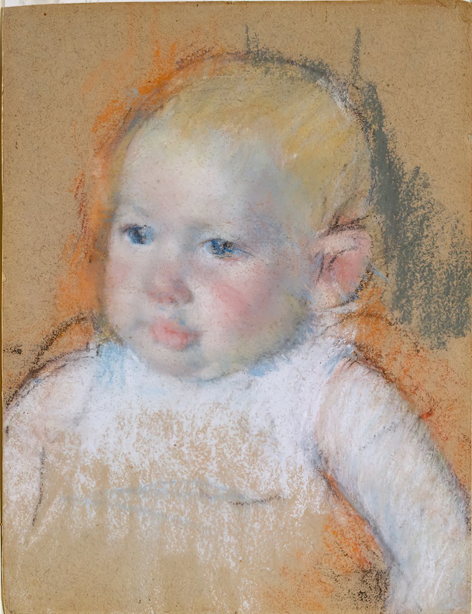 Baby Charles, 1900. av Mary Cassatt