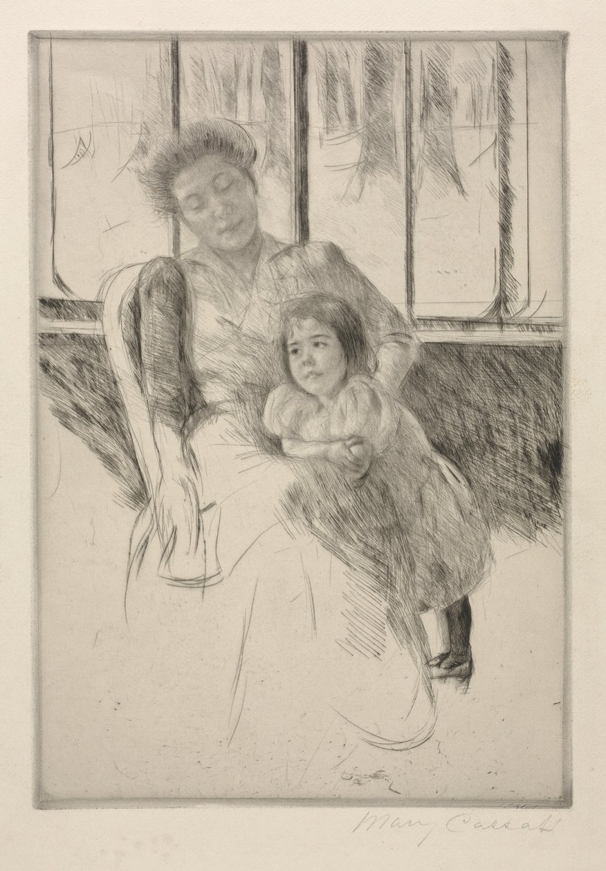 I konservatoriet, ca. 1901. av Mary Cassatt