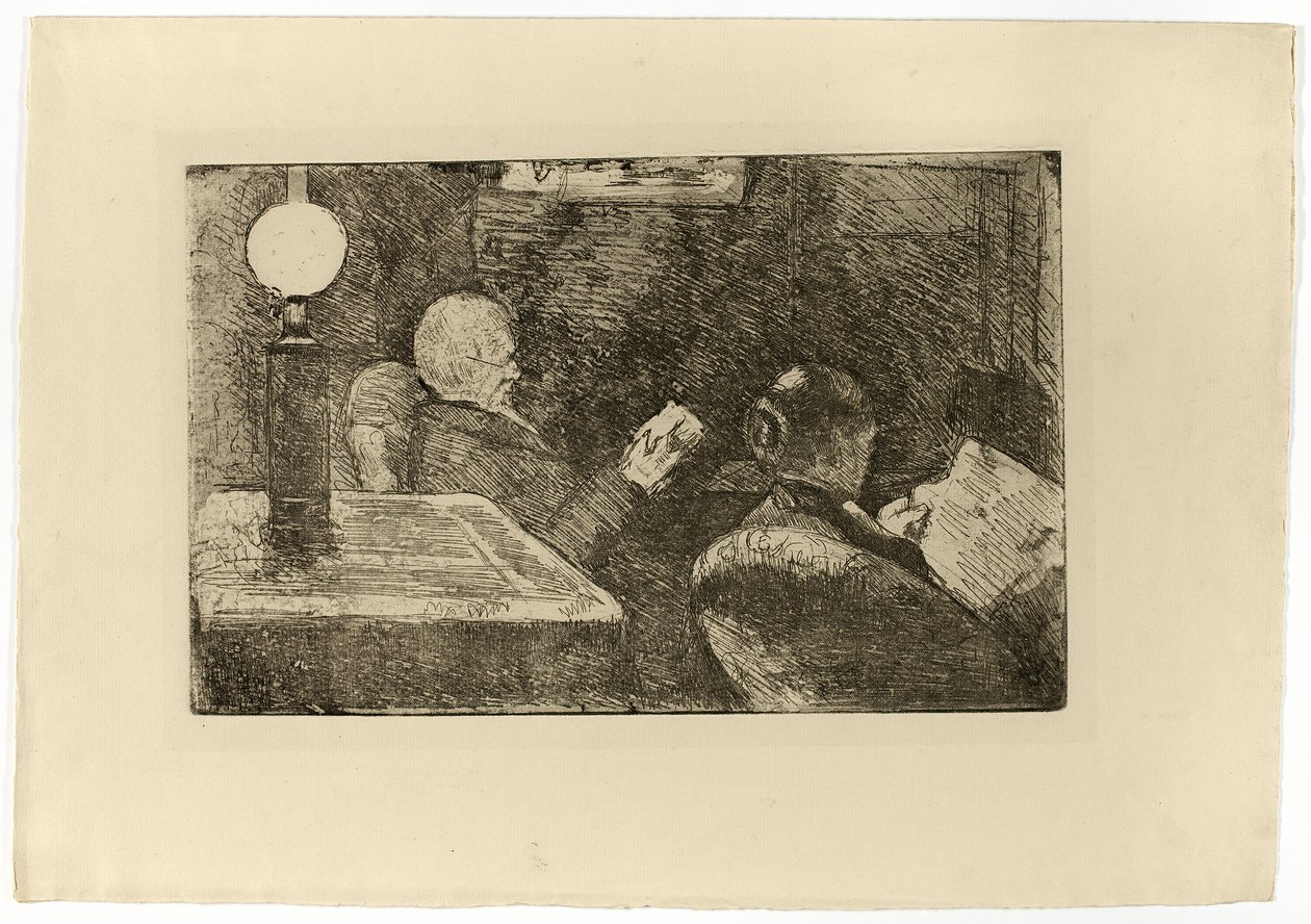 Mr. og Mrs. Cassatt Reading av Mary Cassatt