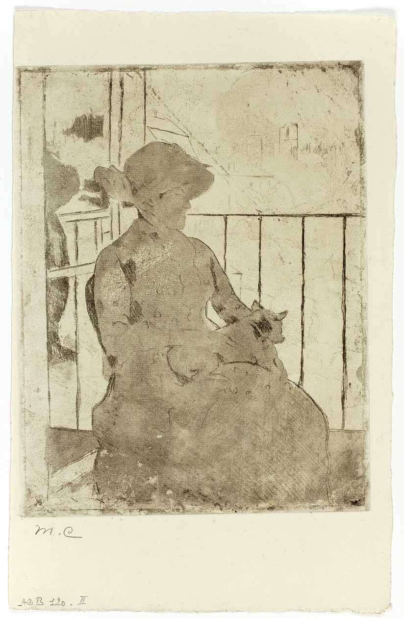 På balkongen av Mary Cassatt