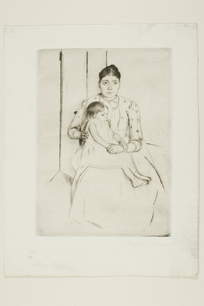 Hvile av Mary Cassatt
