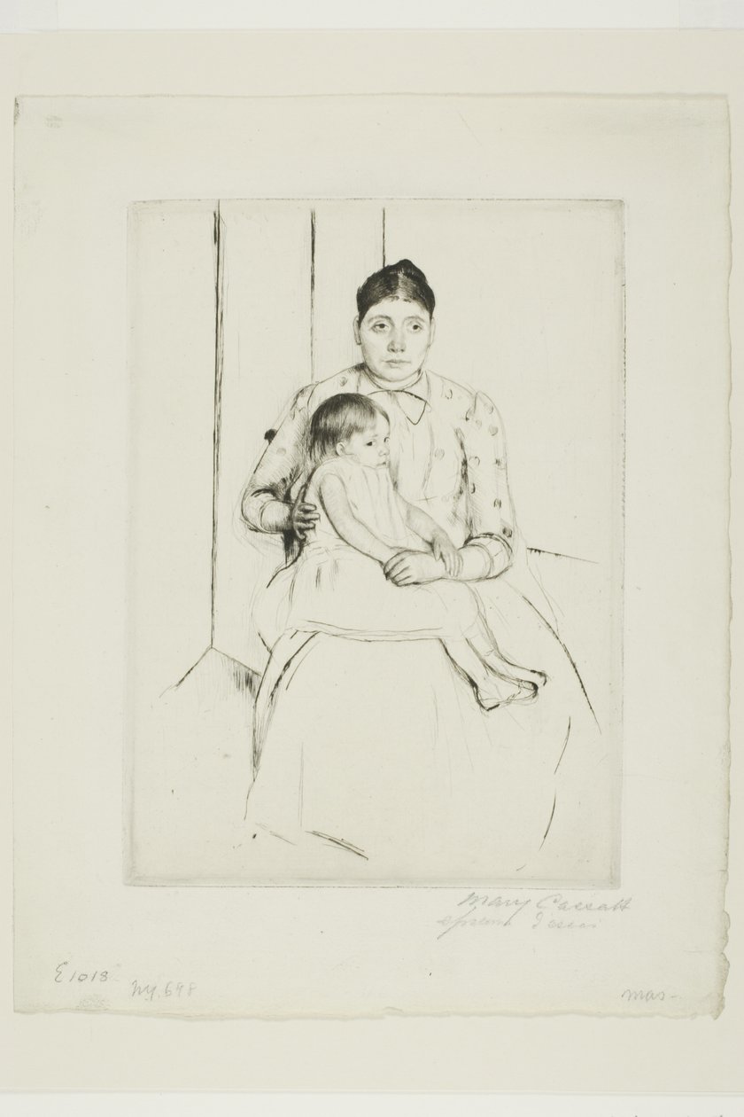 Hvile av Mary Cassatt