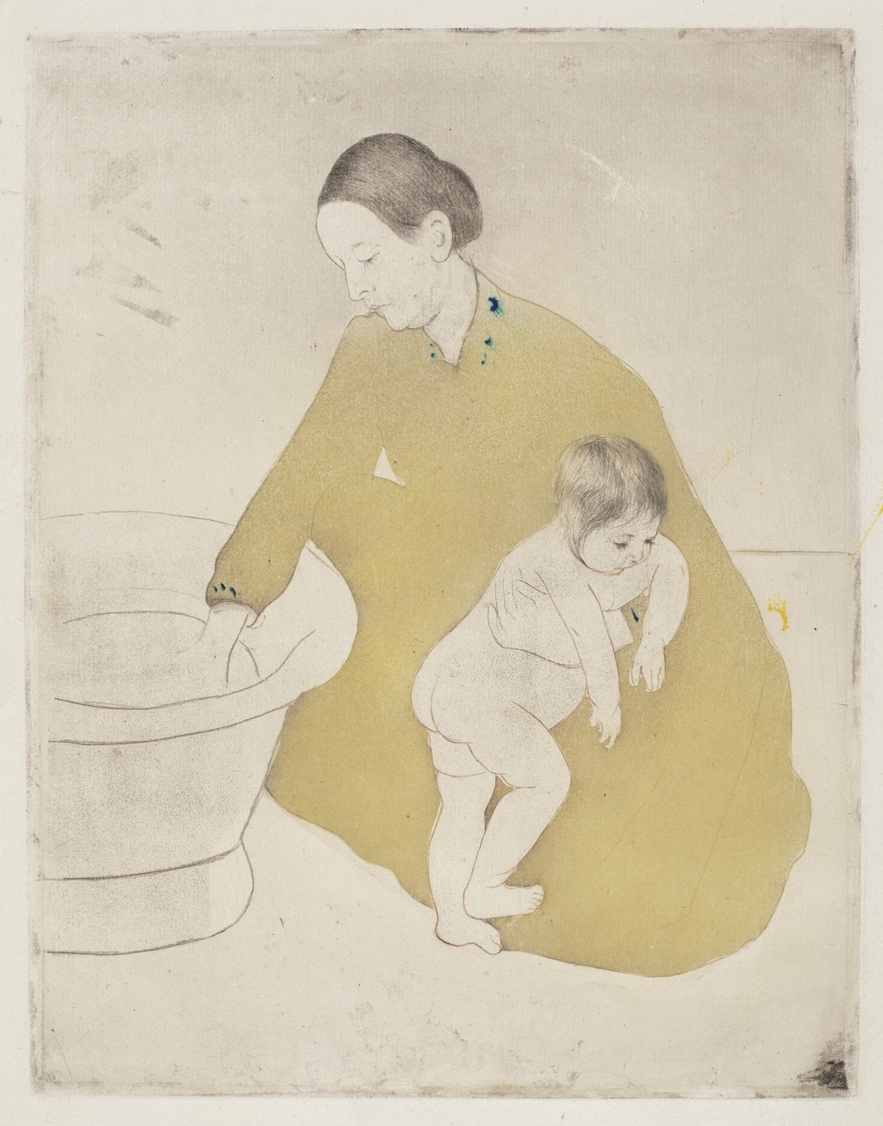 Badet av Mary Cassatt