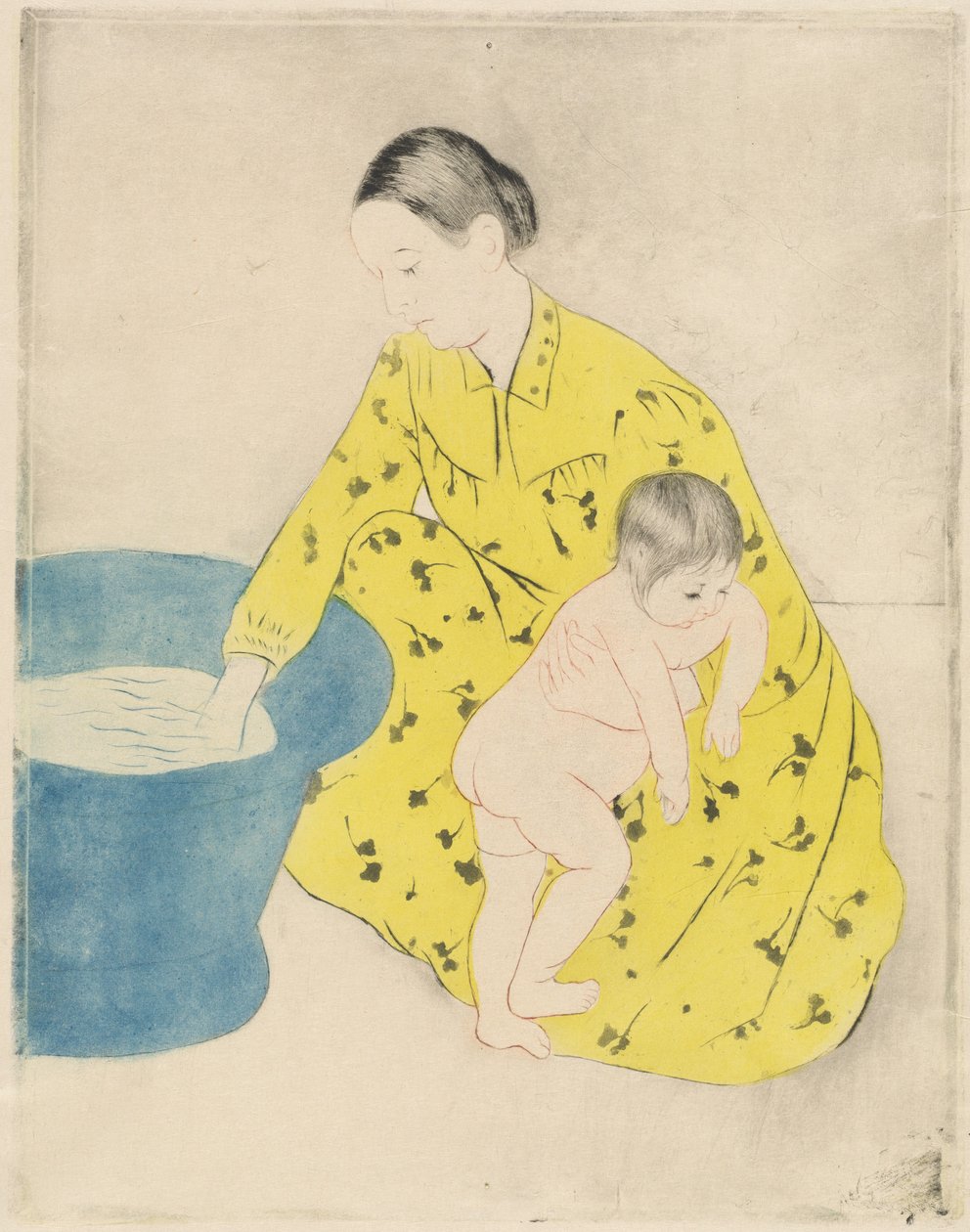 Badet av Mary Cassatt