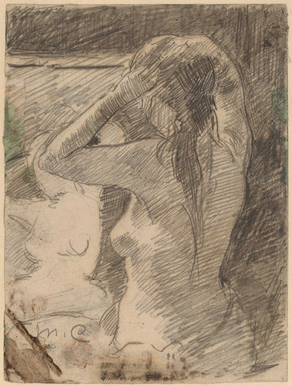 The Coiffure av Mary Cassatt