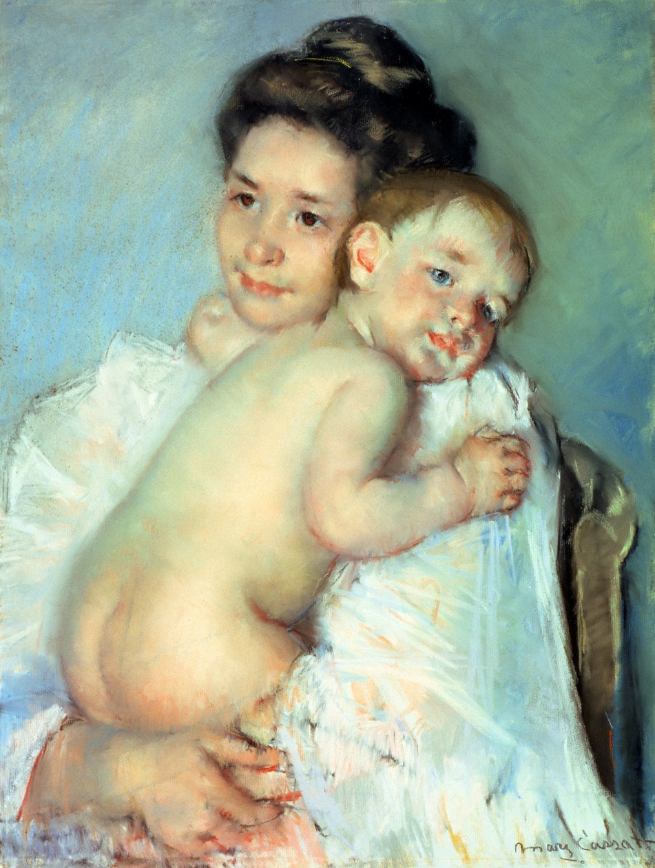 Den unge mor av Mary Cassatt