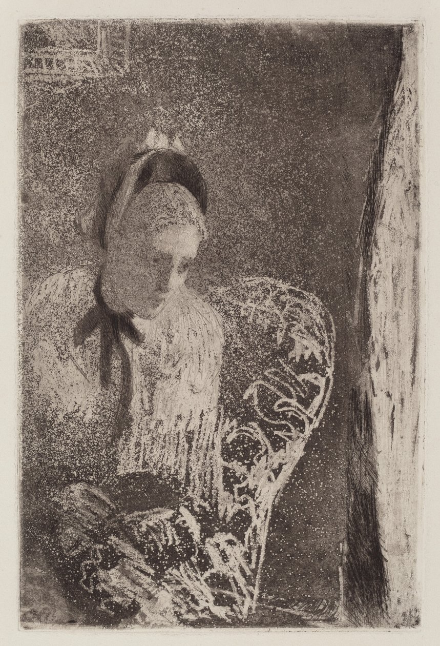 Venter, c. 1879. av Mary Cassatt
