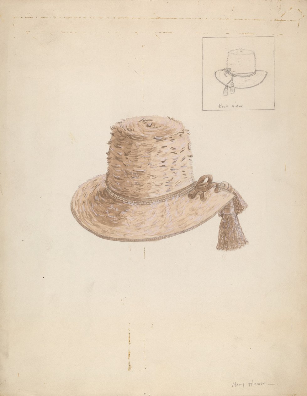 Guttehatt, ca. 1936. av Mary E Humes
