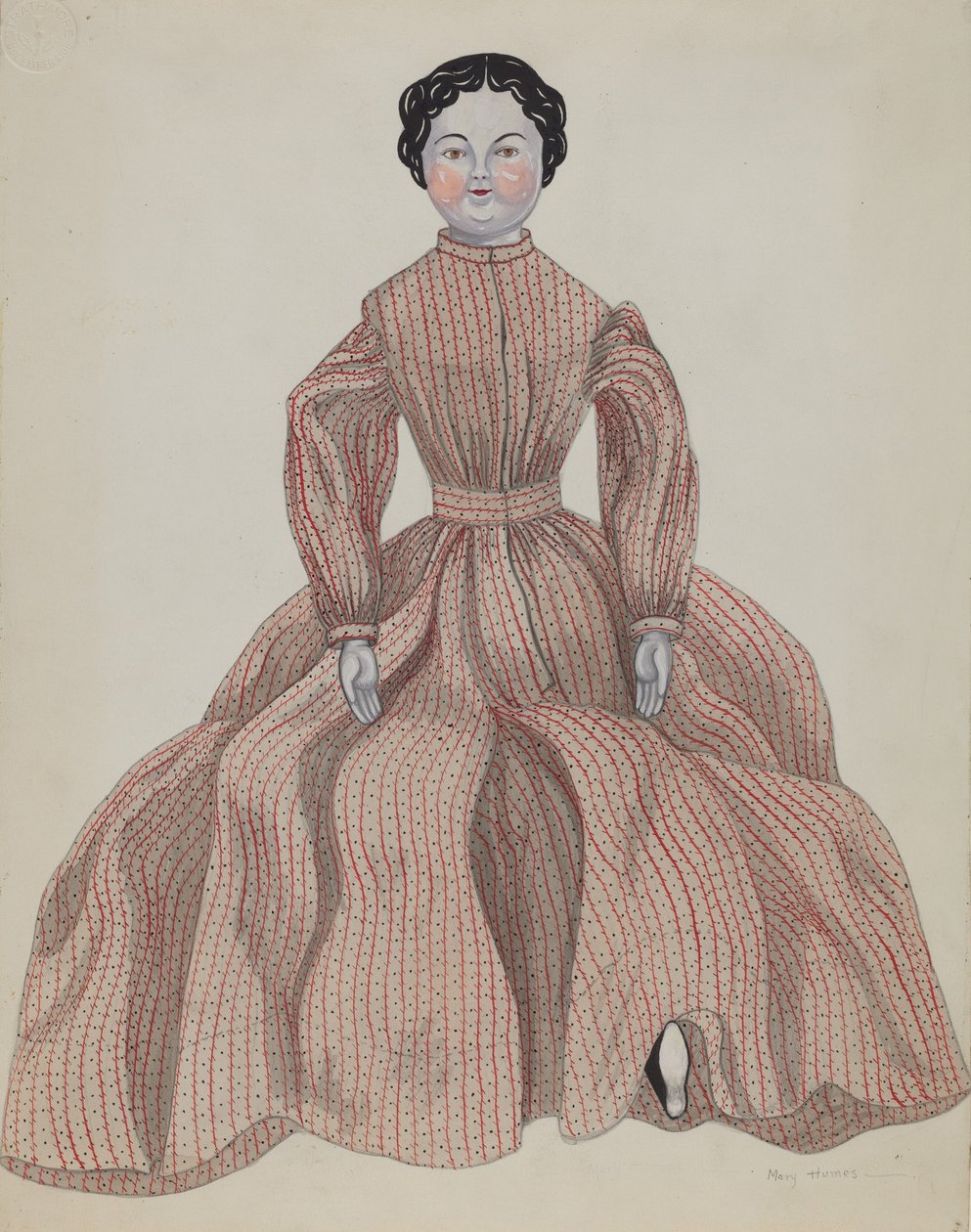 Dukke - Lulu, ca. 1936. av Mary E Humes
