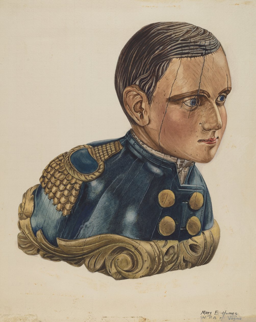 Pilot House Ornament, ca. 1939. av Mary E Humes