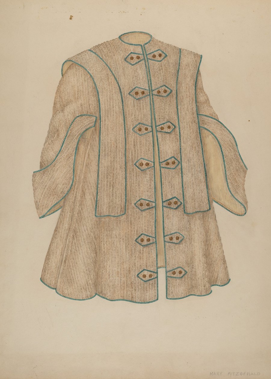 Aftenkappe, ca. 1940. av Mary Fitzgerald