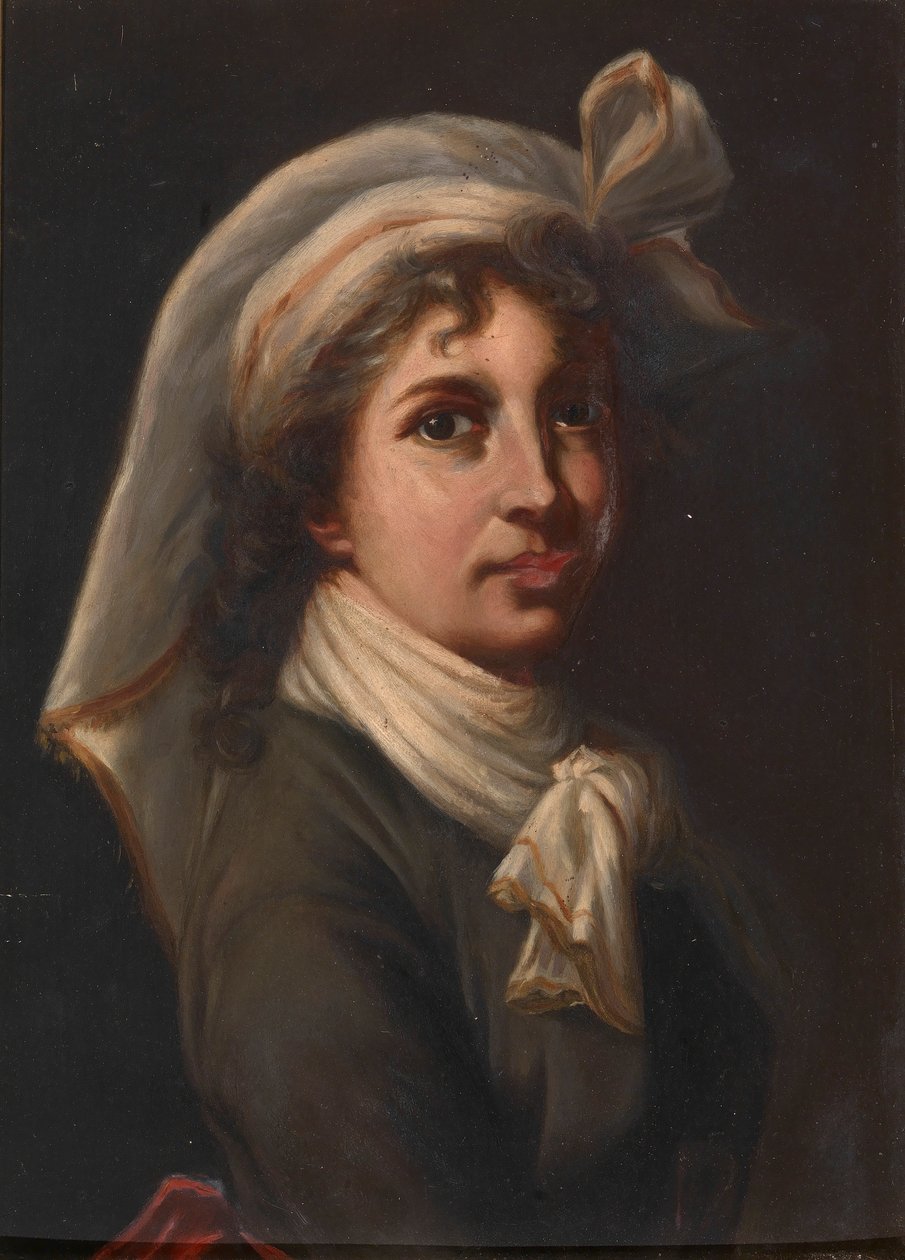 Portrett av en jente. av Mary Henry