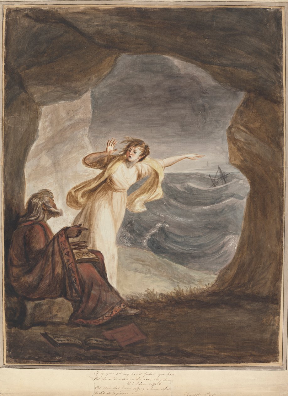Prospero og Miranda av Mary Hoare