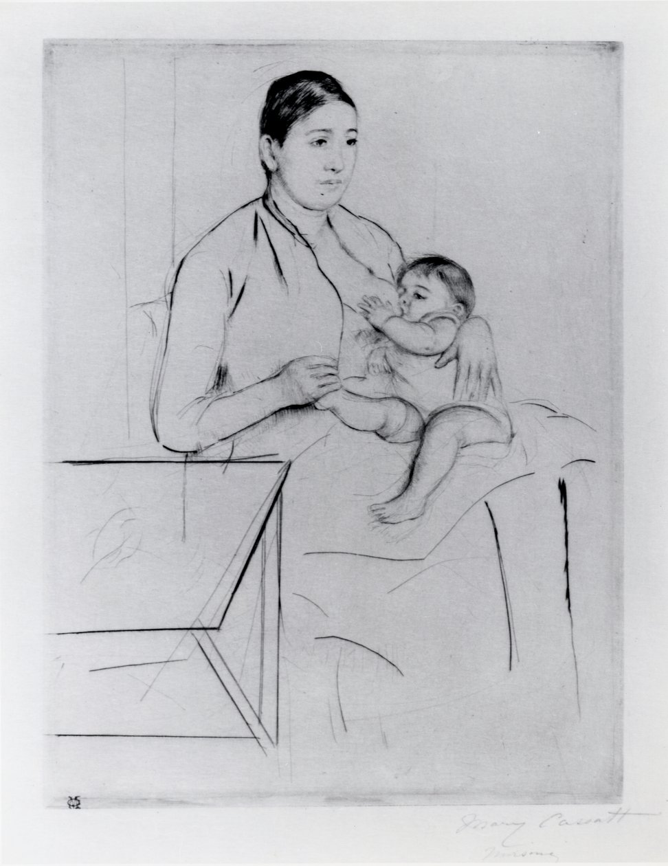 Sykepleie av Mary Stevenson Cassatt