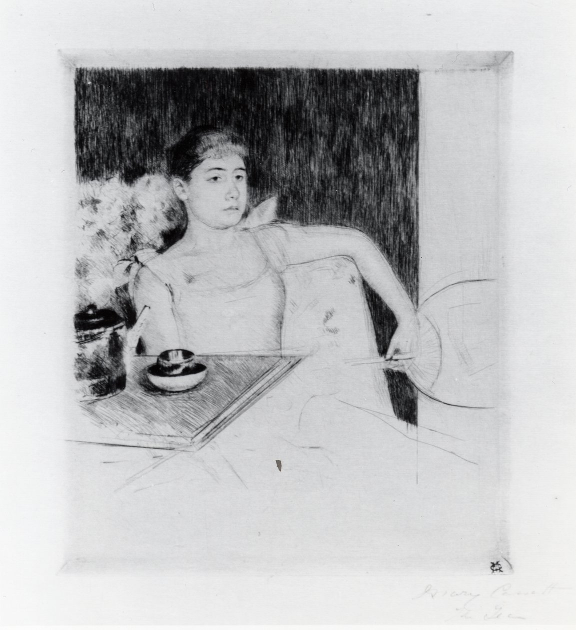 Te av Mary Stevenson Cassatt